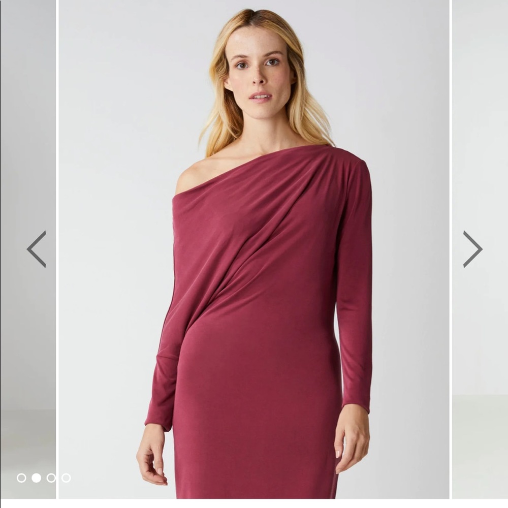 Bcbg CLARA OFF-THE-SHOULDER DRESS